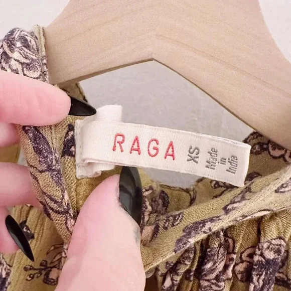 RAGA Floral Sofia Cutout Short Dress Romper Mini Criss Cross - Picture 7 of 8